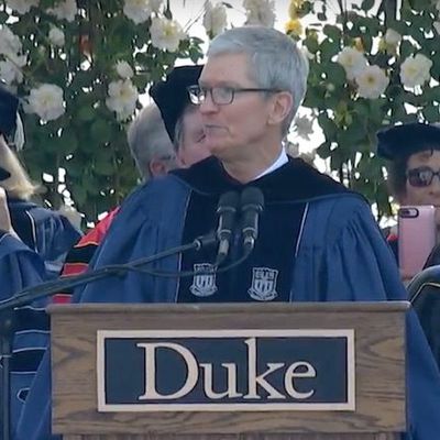 tim cook duke