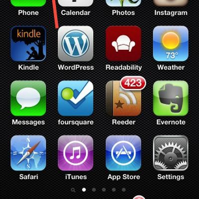 iphone 4g status bar