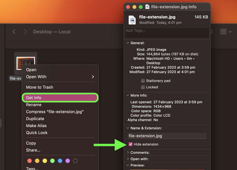 How To Show Or Hide File Extensions On Mac, IPhone, And IPad - MacRumors