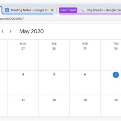google chrome tab groups