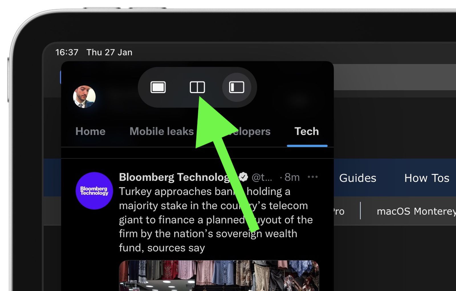 How to Multitask on iPad With Slide Over - MacRumors