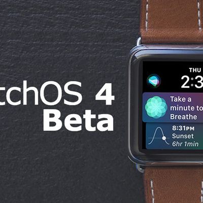 watchos 4 beta