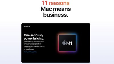 apple mac business page