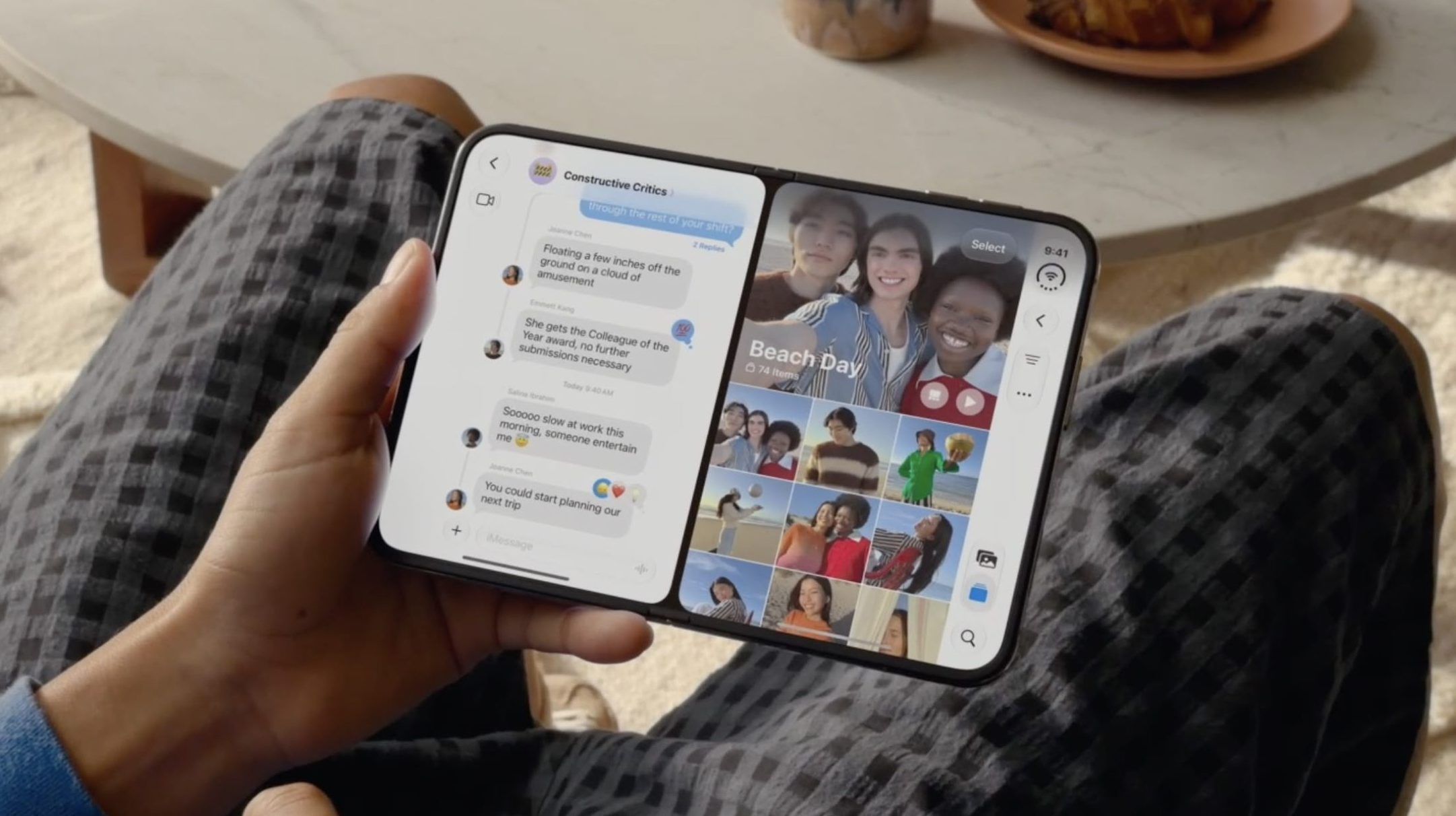 Apple Adds Split View for Two Apps on iPhone Duo