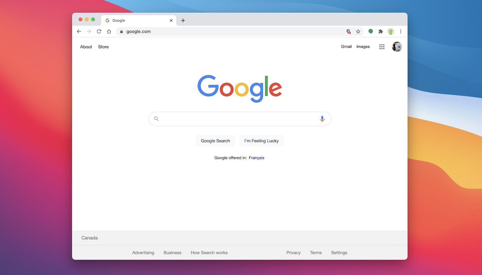 shortcut for a new tab in googlr chrome on mac
