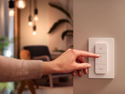 philips hue dimmer switch 2021 on wall