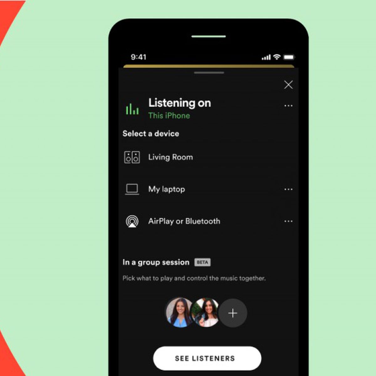 Spotify S Group Session Feature Now Lets Long Distance Friends Listen To Playlists And Podcasts Together Macrumors
