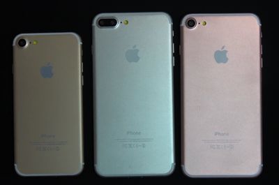 iPhone 7 three versions