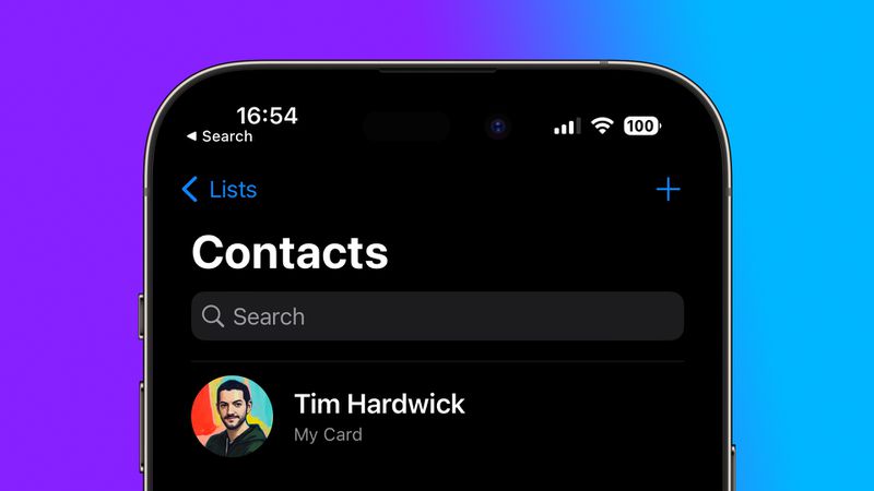 Set a Custom Vibration Alert for a Contact on iPhone - MacRumors