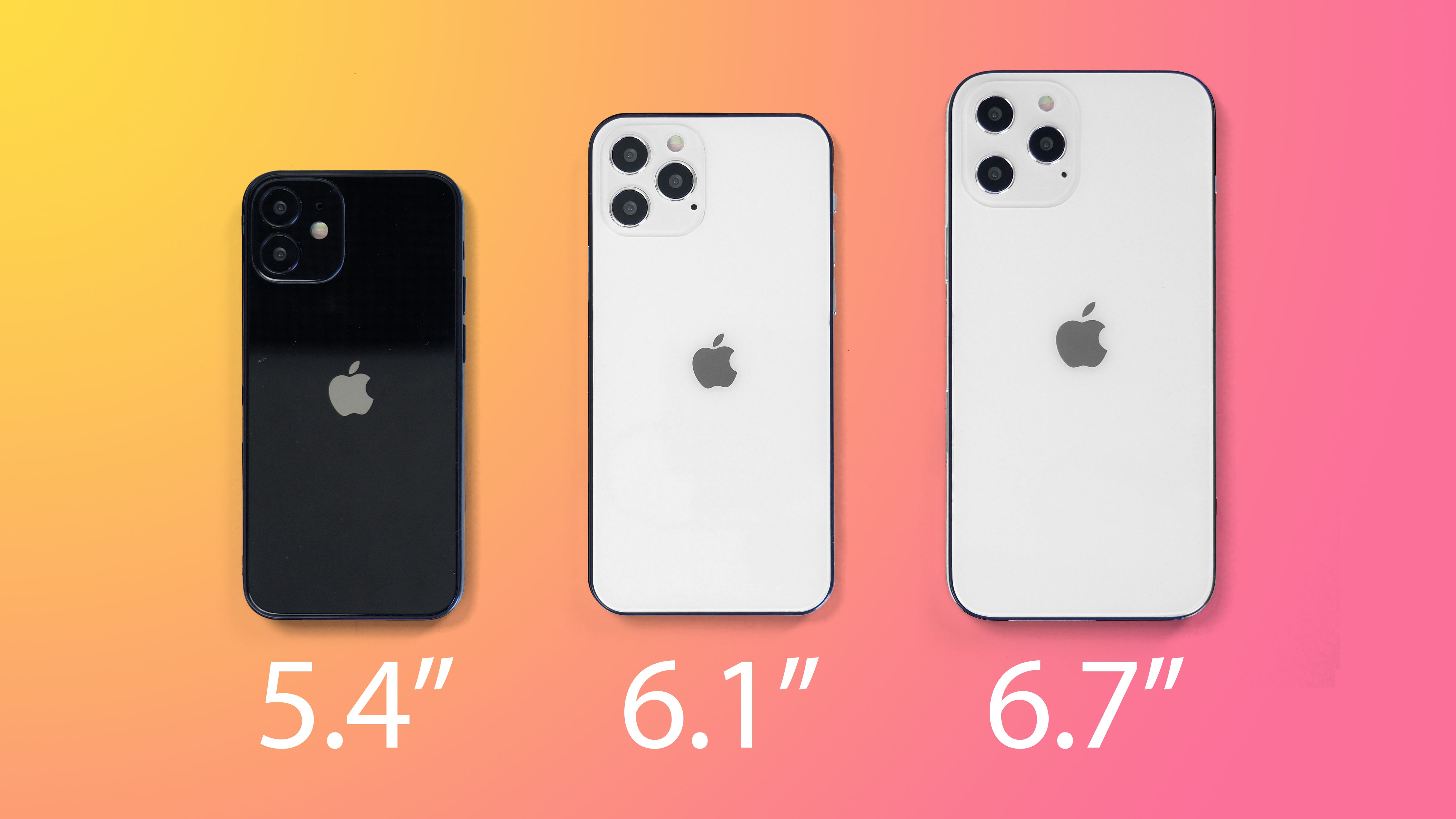 Айфон 12 и айфон 11 сравнение размеров фото