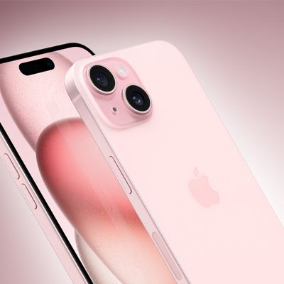 iPhone 15 General Feature Pink