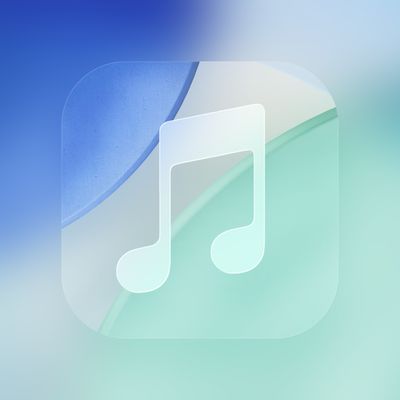 iOS 26 Music Glass Feature