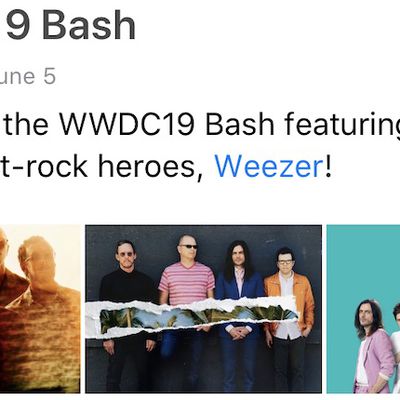 weezer wwdc