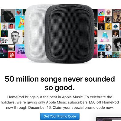 homepod holiday discount