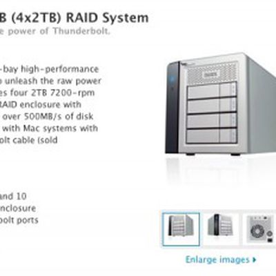 promise thunderbolt raid