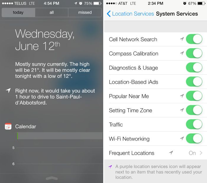 Apple's Google Now Competitor 'Today' Features Traffic Information on