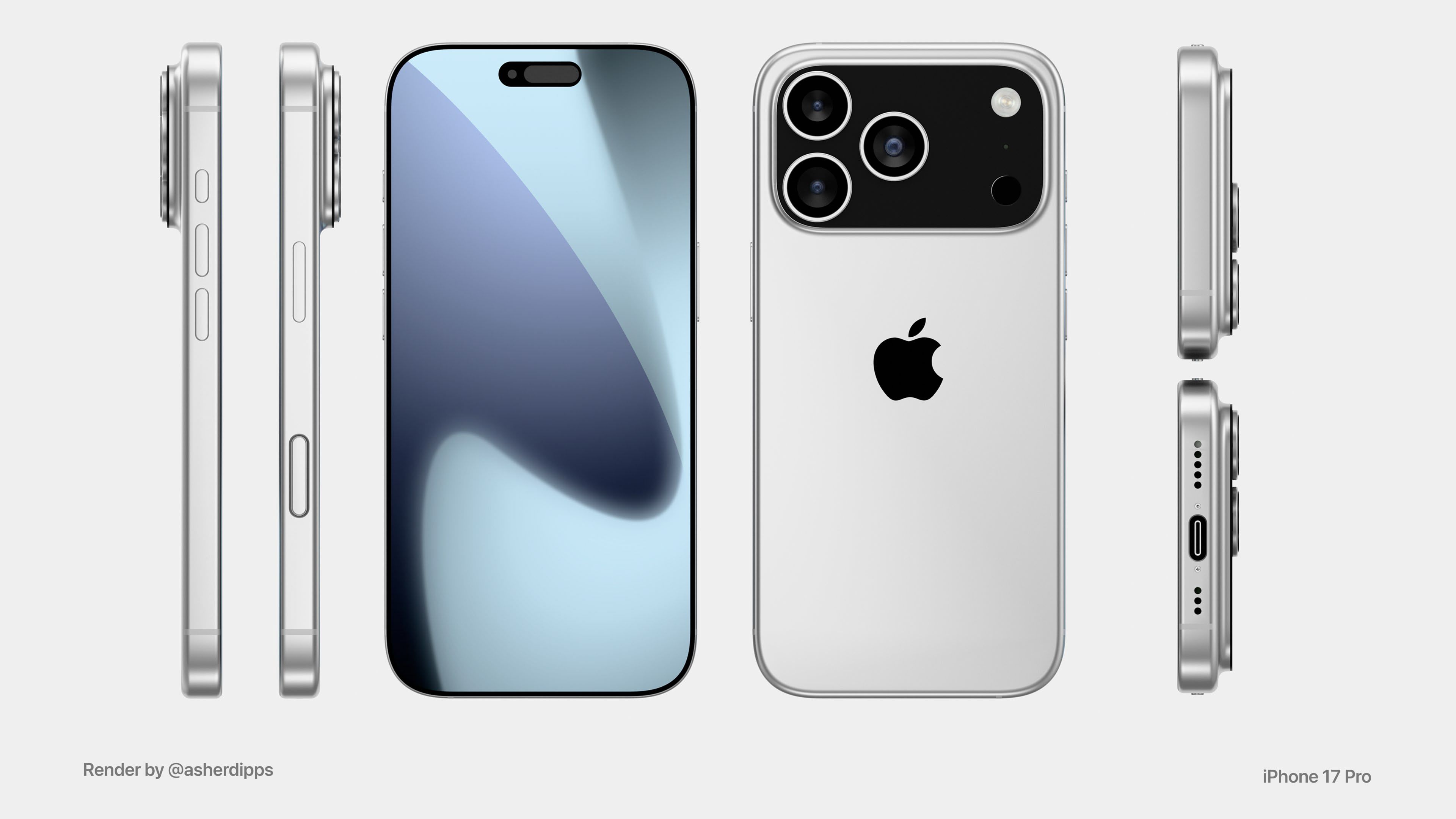 iPhone 17 Pro Models Rumored to Feature Aluminum Frame Instead of Titanium Frame