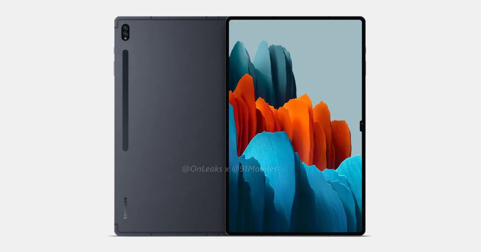 What's Notch to Like? Samsung Accidentally Leaks Its New Flagship Galaxy Tab - MacRumors