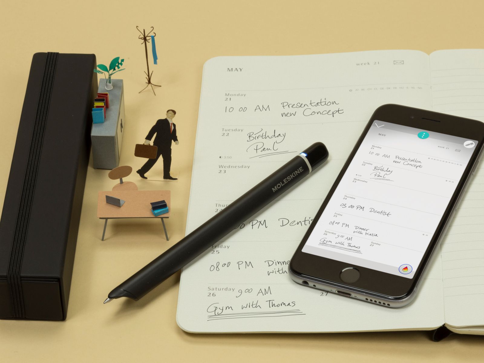 Moleskine Smart Writing Set with Paper Tablet and Pen+ Digitalizes