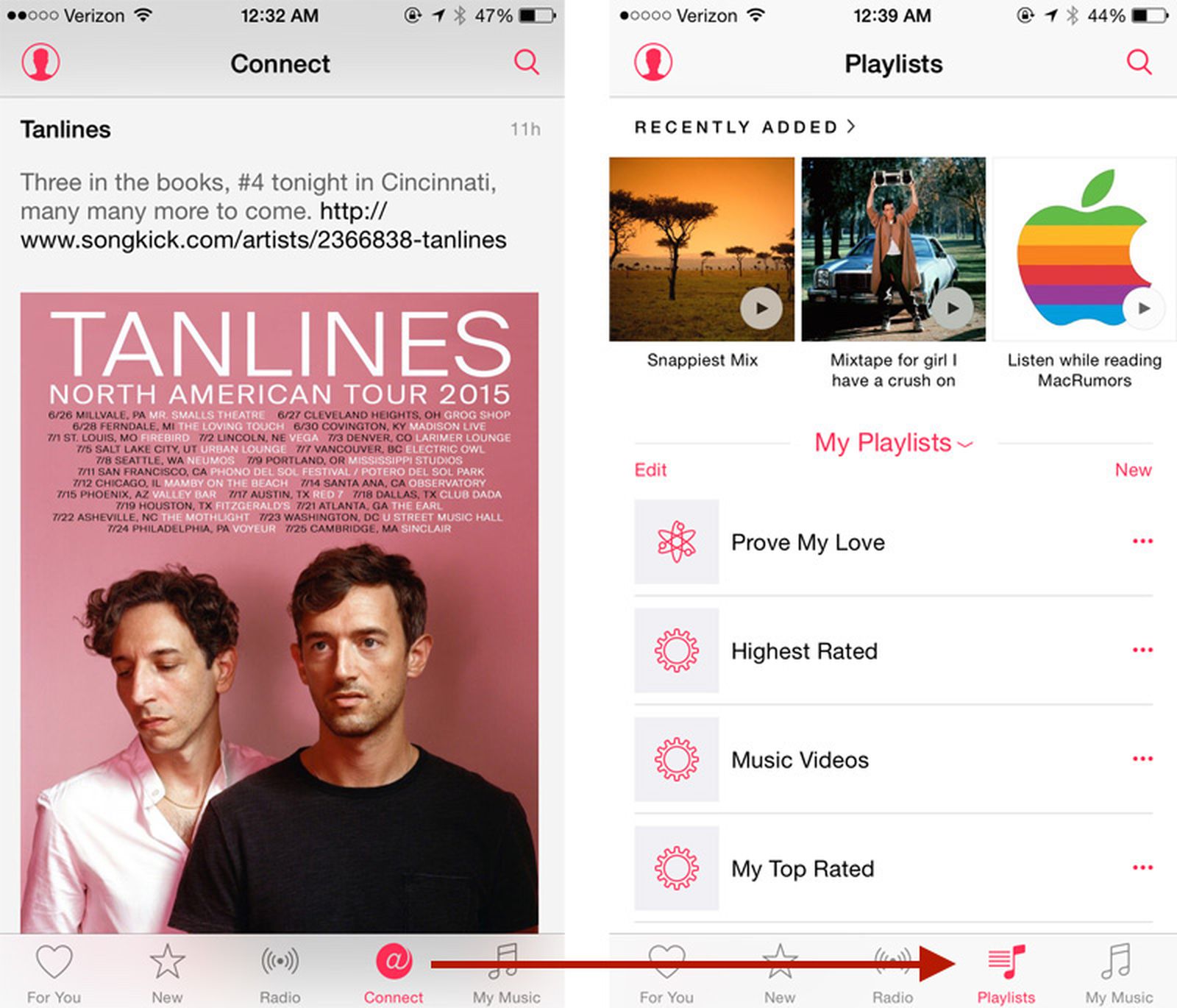 Playlist apple. Соц сеть connect Apple Music.