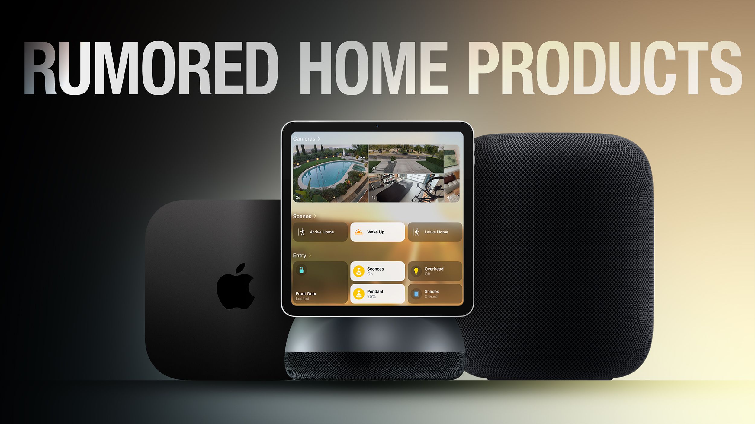 Линейка устройств для «умного дома» от Apple 2026 года: новые Apple TV, HomePod и домашний хаб