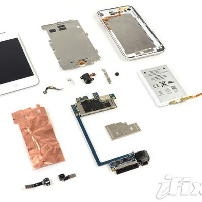 white ipod touch teardown
