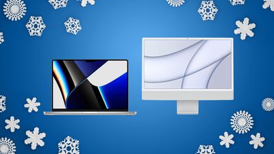 mac imac snowflakes