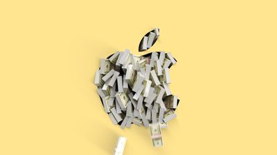 Apple Logo Cash Yellow