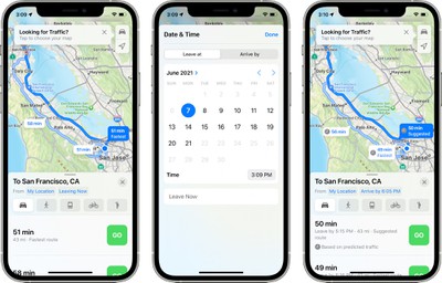 arrive by maps What's new in the iOS 15 Maps App?