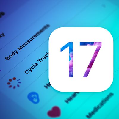 iOS 17 Mock Health Feature Blue