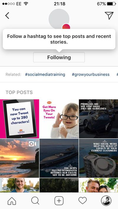 Instagram's Testing a Feature That Lets Users Follow Hashtags - MacRumors