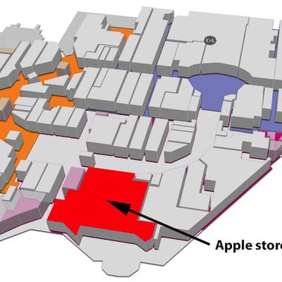 apple retail quatre temps plan