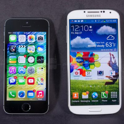 iphone5s vs galaxys4