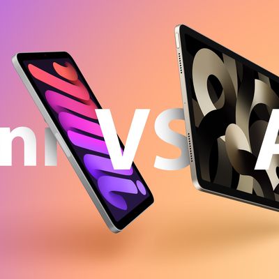 ipad mini vs air early 2022