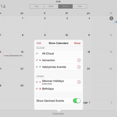 calendar holidays incorrect