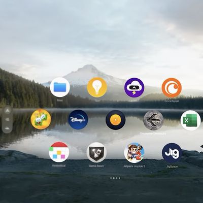 Vision Pro Home Screen Brian Tong