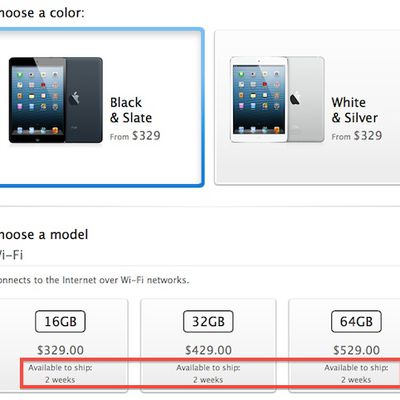 black ipad mini preorder sold out