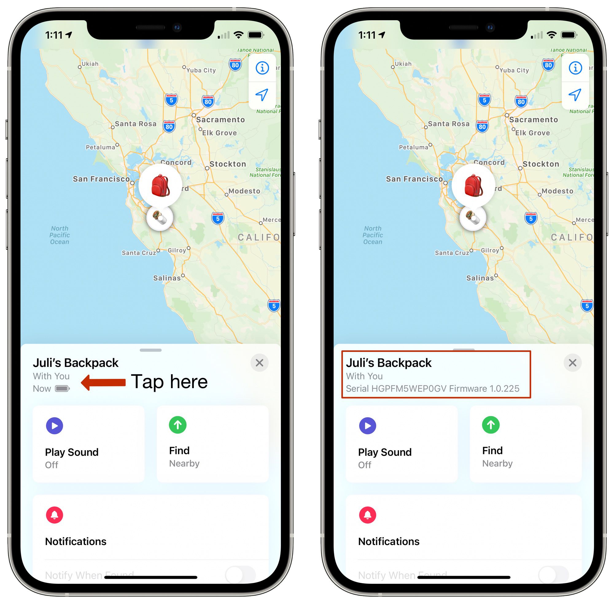 How to Check Your AirTags Firmware Version - MacRumors