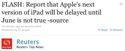 114523 reuters ipad delays