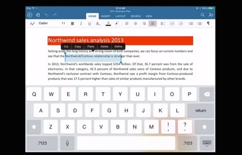 Word ipad как сохранить