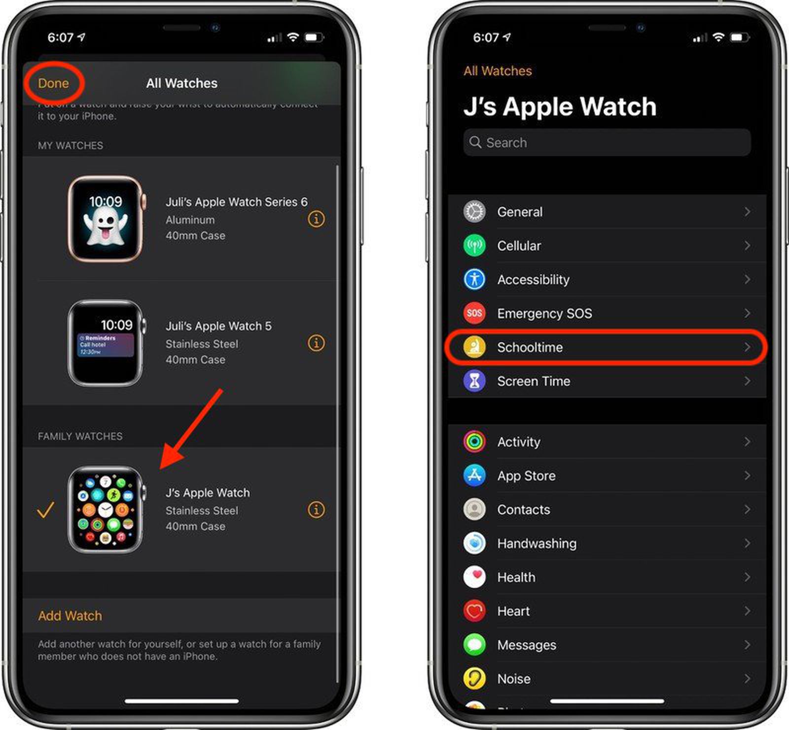 How to Set a Schooltime Schedule on Apple Watch MacRumors
