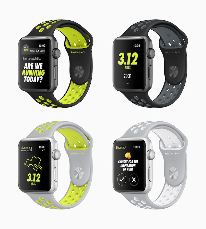 differences between nike apple watch and apple watch