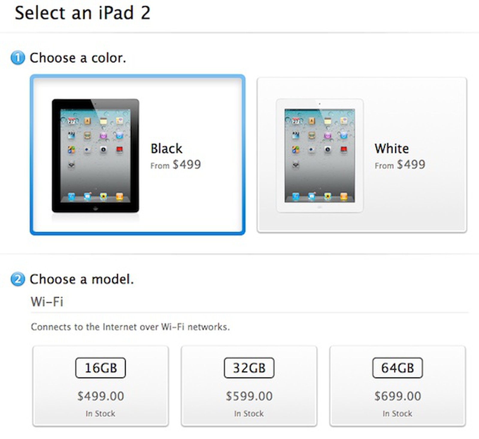 Model choose. Как часто Apple меняет IPAD.