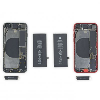 iPhone 8 vs iPhone SE Teardown iFixit