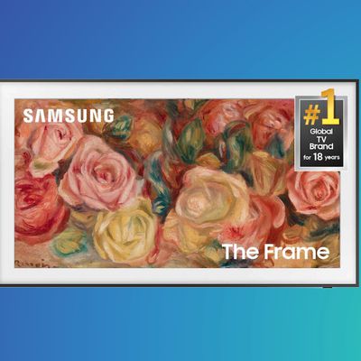 the frame tv blue