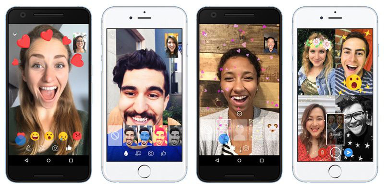 Facebook Messenger Gets Reactions and Filters in Video Chat, New