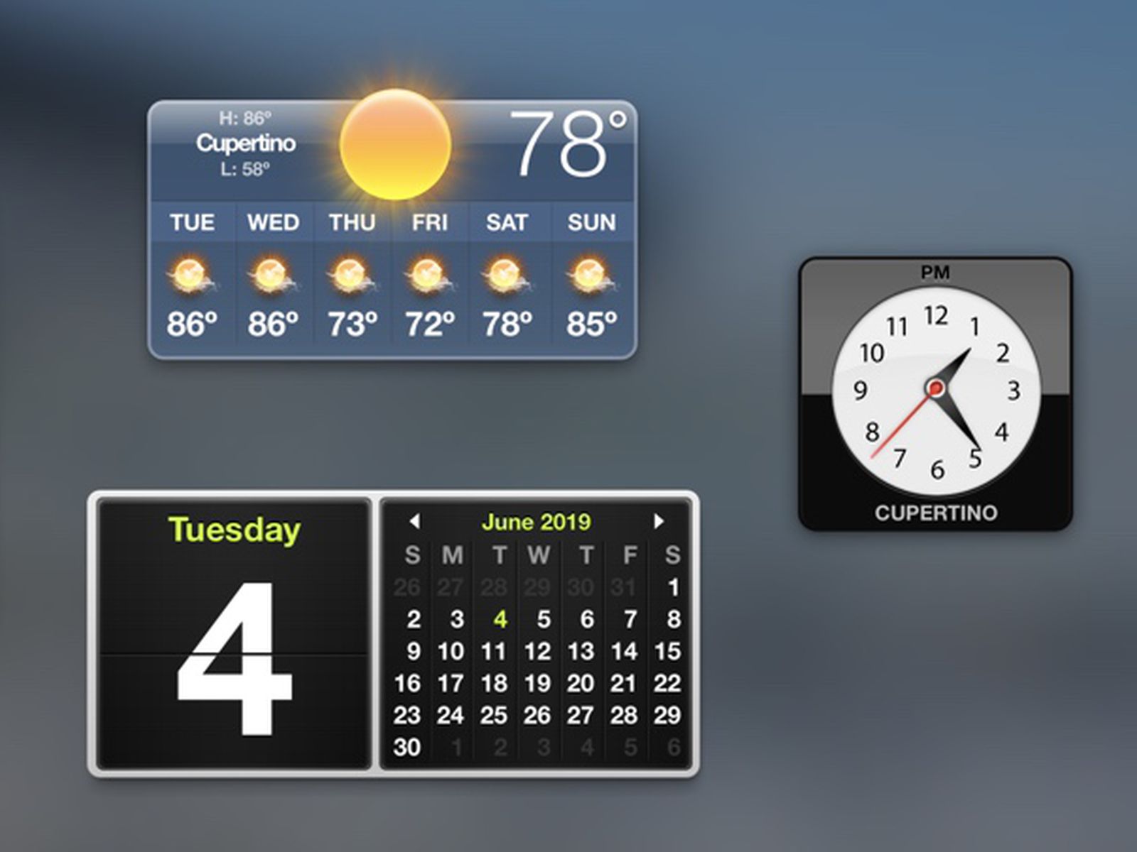 dashboard app for mac