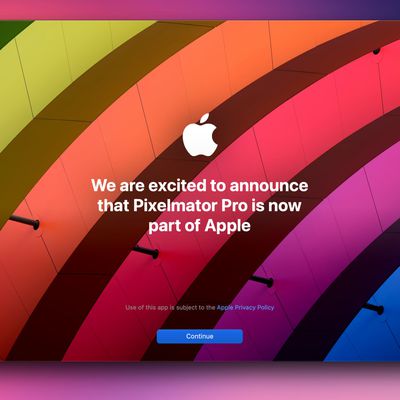 pixelmator pro apple acquisition complete