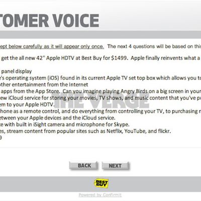 best buy apple hdtv survey