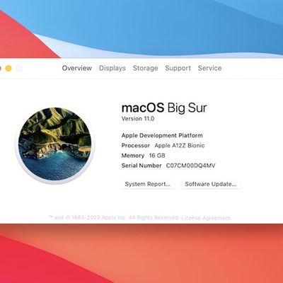 macos big sur version 11